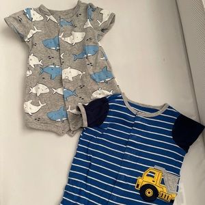 Boy’s carter rompers- 3months